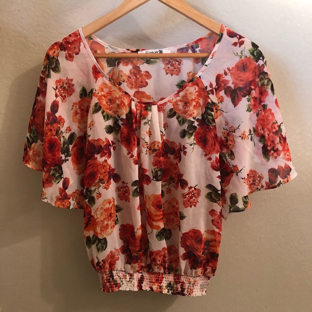 Forever 21 Floral Shirt